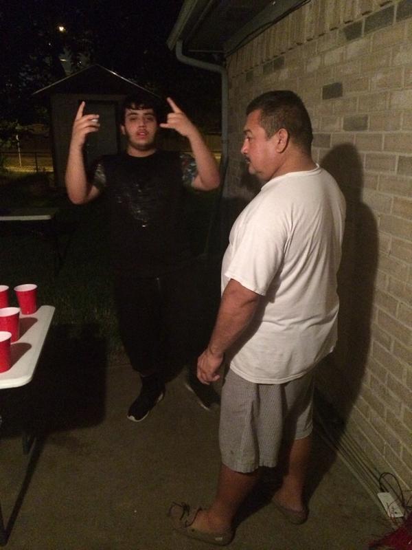 JawsyGaming's tweet image. #H-Town stepdad holding it down #1arm