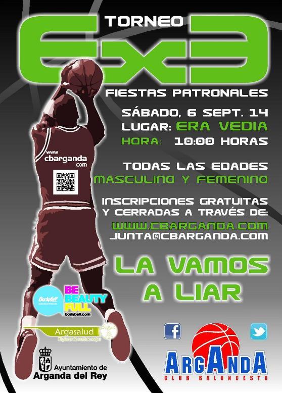 Arganda_Ayto's tweet image. ¿Te gusta el #baloncesto? El 6 de septiembre tienes en #Arganda una cita ineludible @baloncesarganda