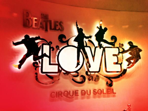 The Beatles Love Show a must see in Vegas! It was amazing <a href="/themirageLV/">The Mirage</a>