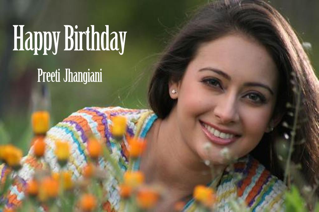 Happy Birthday to Preeti Jhangiani :) 