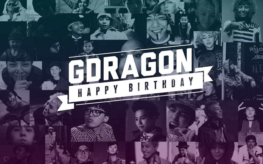 Happy Birthday Oppa G-Dragon I LOVE YOU Oppa G-D. 