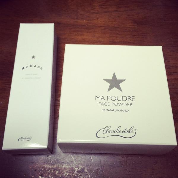 minccoby's tweet image. 買ってしまった！！#MAPOUDRE #MABASE #blancheétoile