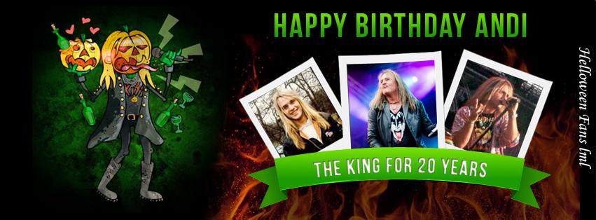 ¡¡Happy Birthday Andi Deris!!   