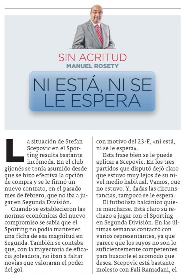 Como utilizar el Comercio y sus periodistas para presionar para largar a un jugador dejándole de malo de la película.