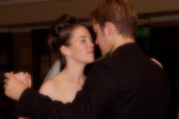 At this time 7 years ago we had JUST said we will. Happy anniversary to us. (Photo courtesy of John Green)