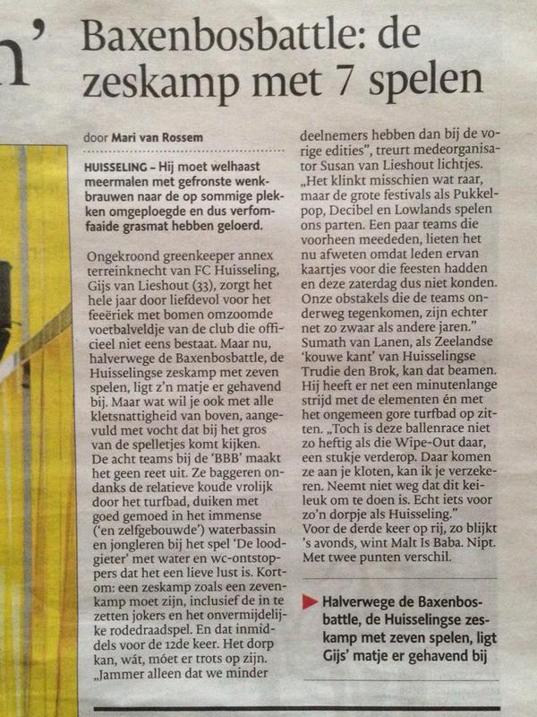 Suus (@lieshoutsuus) on Twitter photo Zeskamp Huisseling: mooie woorden van Mari van Rossem in de krant! <a href="/bdossenomgeving/">Brabants Dagblad</a> <a href="/baxenbosbattle/">Baxenbosbattle</a> <a href="/GijsLieshout10/">Gijs van Lieshout</a> Zeskamp Huisseling: mooie woorden van Mari van Rossem in de krant! <a href="/bdossenomgeving/">Brabants Dagblad</a> <a href="/baxenbosbattle/">Baxenbosbattle</a> <a href="/GijsLieshout10/">Gijs van Lieshout</a>