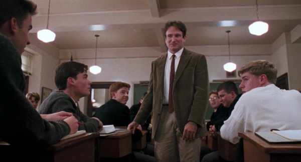 FilmQuote's tweet photo. "No matter what anybody tells you, words and ideas can change the world." - #DeadPoetsSociety #RobinWilliams http://t.co/nWqOLnJEPR