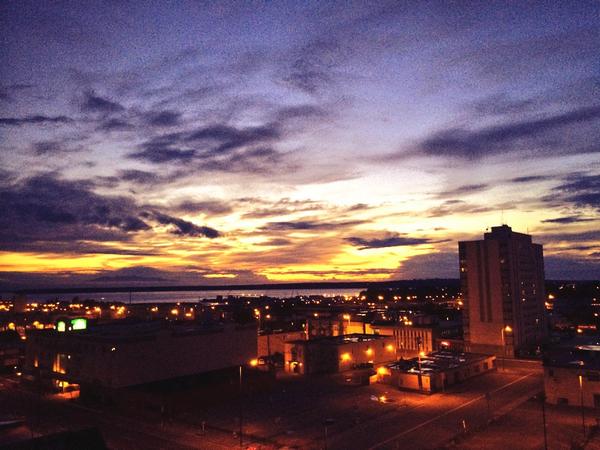 honegger's tweet image. good morning Alaska! you are the 46th state I visit in the US. #4toGo