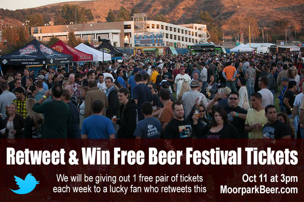 moorparkbeer's tweet photo. Retweet This Tweet.  One lucky follower will win free #MoorparkBeer Festival Tickets. Info --> http://t.co/dBakO4MTr6 http://t.co/Yp5CBGGjsm