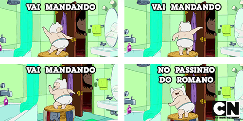 CartoonBrasil's tweet photo. Para de dançar e vai se vestir, Finn! http://t.co/MDnplDebon