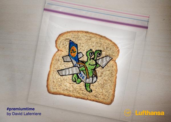We ❤ the sandwich bag David made for us! Why not create your own #premiumtime gift?
