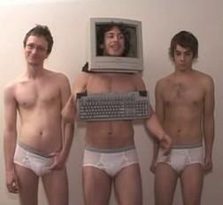 Classy lonely island picture. happy birthday to my bae andy samberg 