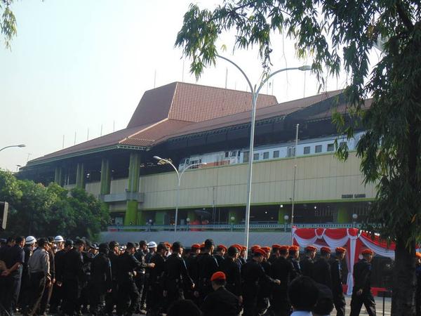 Upacara #69TahunRI distasiun #gambir #UntukKeretaku