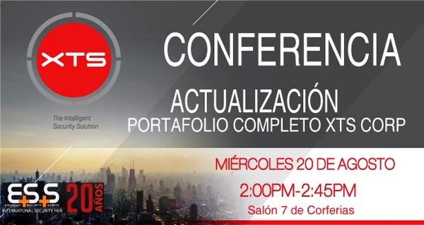 XTSCORP's tweet photo. Conference by XTS - Join @XTSCORPLatam 8/20-2PM In Depth IP-Analogue & Mobile Solutions @Securityfair #xtssolutions http://t.co/BPZcr1MdiP