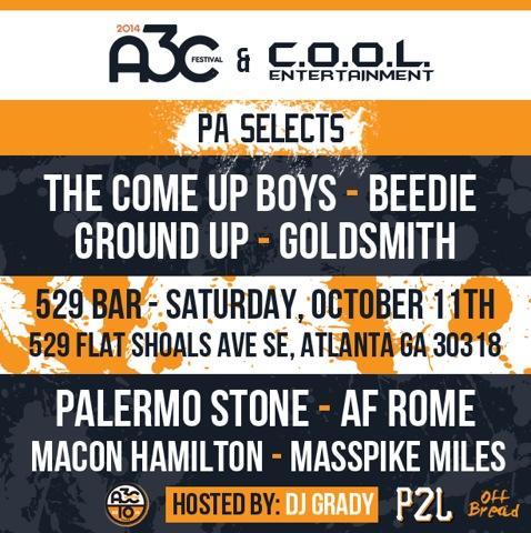its_spillz's tweet photo. @A3C #PAselects 
Line up is unreal hope to see ya in #ATL http://t.co/fFUMfW9sS0