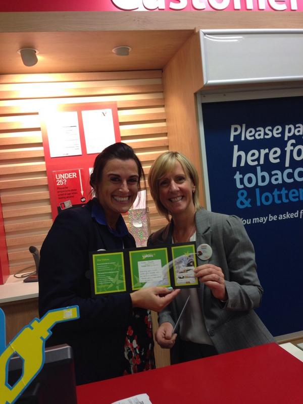 kcumisky's tweet photo. Well done Therese on fantastic service. A customer wrote to say you were excellent when she had a problem! #12does http://t.co/EkPQTfMdrB