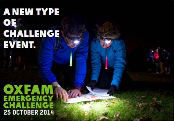 Experience a unique team event like no other.  Experience the Oxfam Emergency Challenge.  bit.ly/1BtWIYw