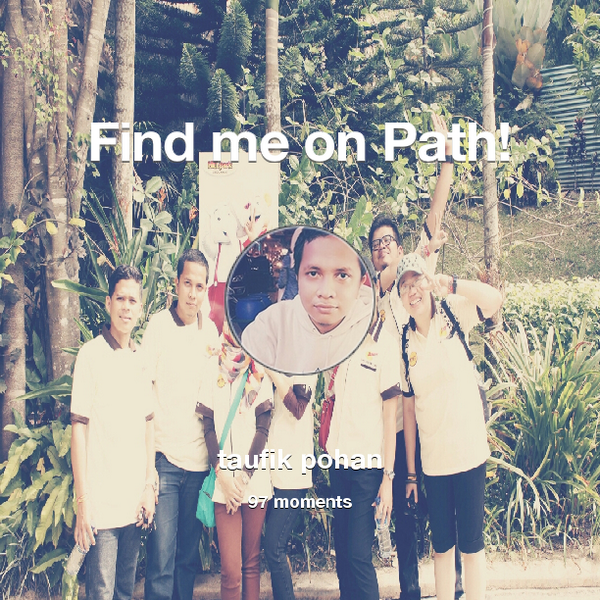 Guling_busuk's tweet photo. I've shared 97 memories with my friends on #Path - see them now at http://t.co/6pBdtf6D3l! #thepersonalnetwork http://t.co/M2jrbUIHS7