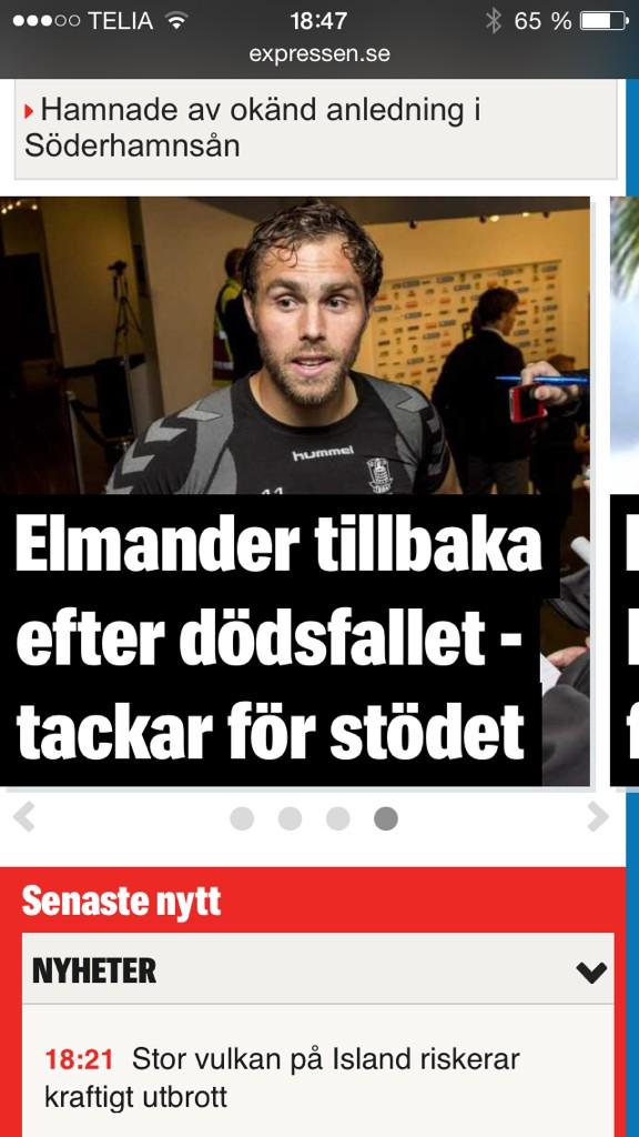 vringhed's tweet photo. Det är fan ingen dålig comeback! Bara Jesus har gjort det tidigare. http://t.co/4nQdxMtWQh
