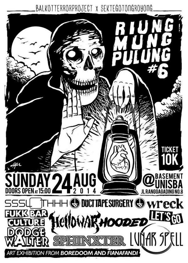 bradeer #RiungMungpulung6 ada band2 kece santap bradeeer ada Neo Crust bangkit dari kubur juga nih <a href="/HellowarCrust/">hellowar</a>