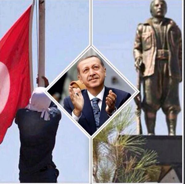 #izmirDeyinceAklima @lhtbrgn -Çözülme pardon çözüm süreci zarar görmesin diye pkklı heykeline de ses edilmez oldu.