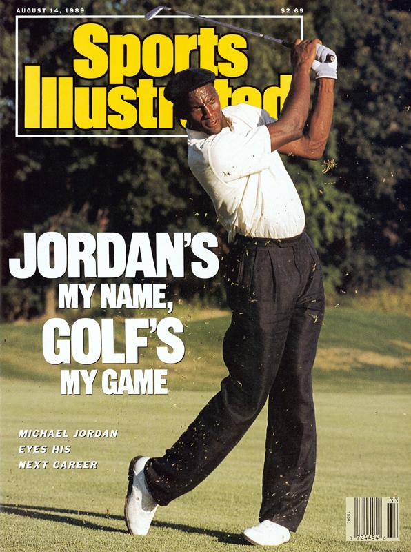 si_vault's tweet image. Twenty-five years ago this week, Michael Jordan was on the SI cover playing Golf: