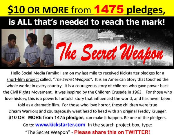 @IamDonCheadle Please view Kickstarter at: kickstarter.com/projects/10734…