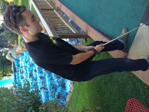 What gangstas do after winning 10 straight #PeoriaTT #ganstagolf