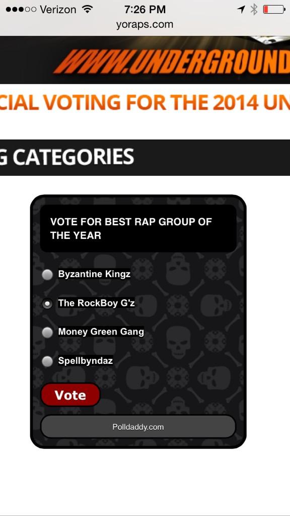 ivoixmagbyAJ's tweet image. Just put in my vote for the Rockboy G'z!! Many blessings guys!!! @KeyMgmt