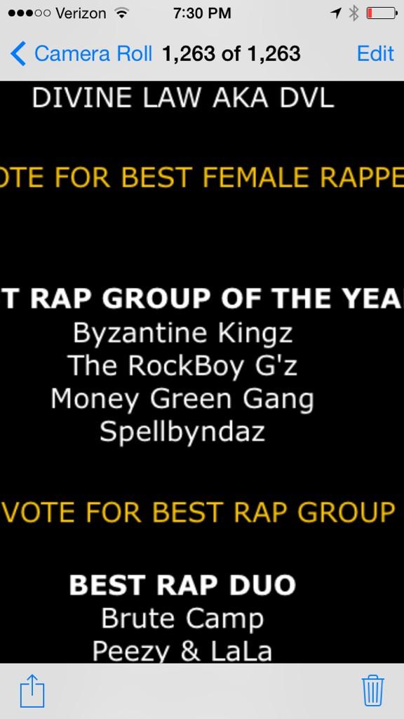 ivoixmagbyAJ's tweet image. Go to undergroundmusicawards.com to vote for the Rockboy G'z. Please support this group and their movement!! @KeyMgmt