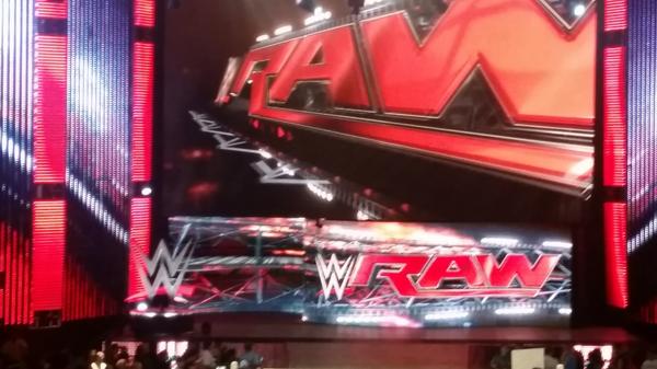 Pro Wrestling Torch On Twitter New Wwe Logo On The Raw Stage Http T Co 9fphqxaobp