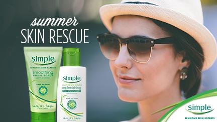 SimpleSkinUS's tweet photo. Exfoliate &amp; revive beach-worn skin with these crucial #skincare tips: http://t.co/aHeq8uGBJV #KindToSummerSkin http://t.co/yo2Blpqj7D