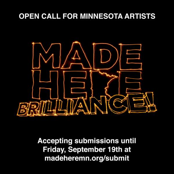 MadeHereMN's tweet photo. Exciting news! #MadeHereMN is now accepting submissions for Brilliance!, our Fall/Winter 2014 exhibition! #mpls #mn http://t.co/69c3ebckt8
