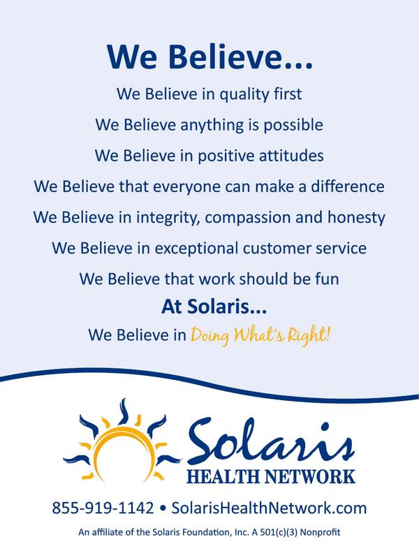 SolarisHNetwork's tweet photo. At @SolarisHNetwork We Believe in quality first! #truth #theNETWORK http://t.co/ZvRKfClTHJ