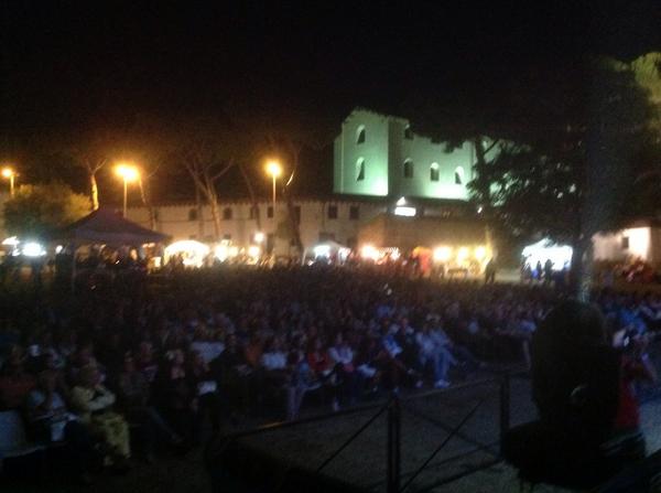 EtruriaEcoFest's tweet photo. Nicky Nicolai e Stefano Di Battista in "Tutto passa" Io Mina, e le altre. Siete tantissimi, grazie a tutti! #EEF2014 http://t.co/OMkHJlW9RE