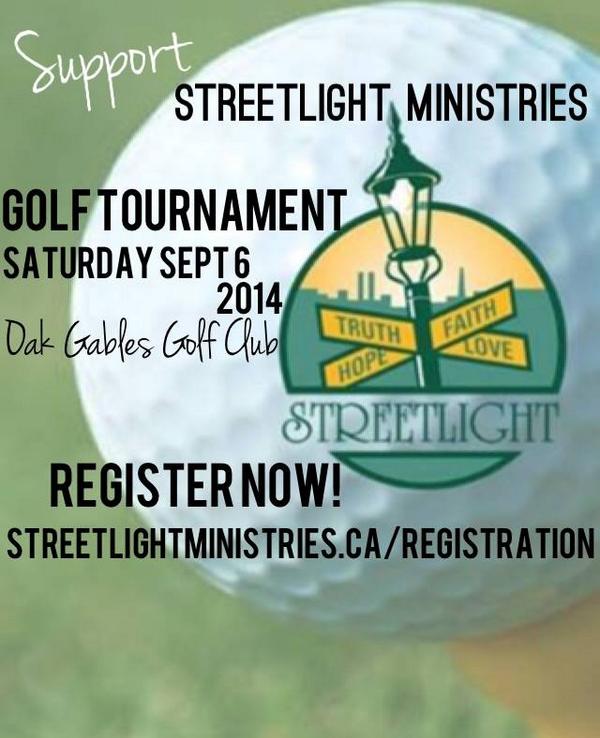 Streetlight ministries Golf Tournament! Come out to support streetlight! #HamOnt #golf #Tournament #fundraiser