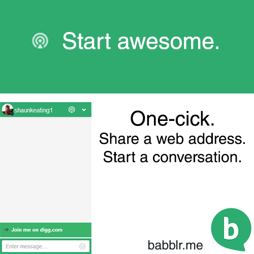babblr's tweet photo. Share links easy! One-click with babblr. Check it out. http://t.co/bMrCG1jhhi http://t.co/TbWSGncBNf