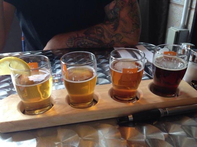 Miam! Delicious beer degustation :) #brasseursdemtl http://t.co/wDp9mrvTKt<a href="/tag/brasseursdemtl"class="tags">#brasseursdemtl</a>