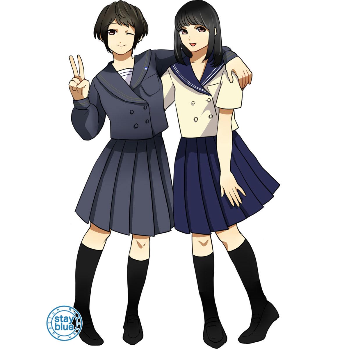 stayblue@学校制服図鑑 on X: 