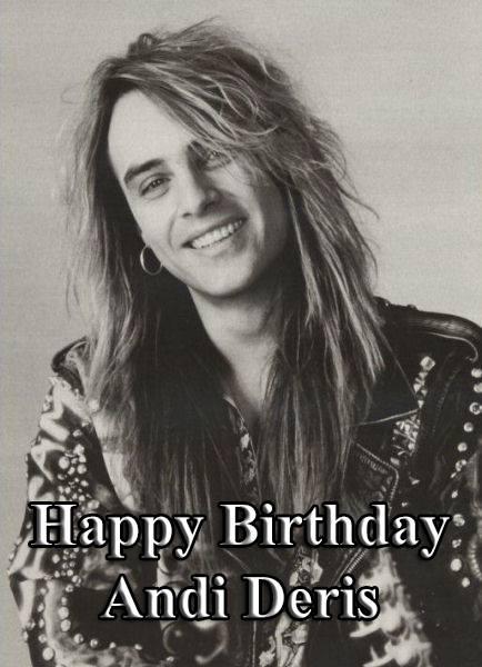 Happy Birthday Andi Deris *-* 