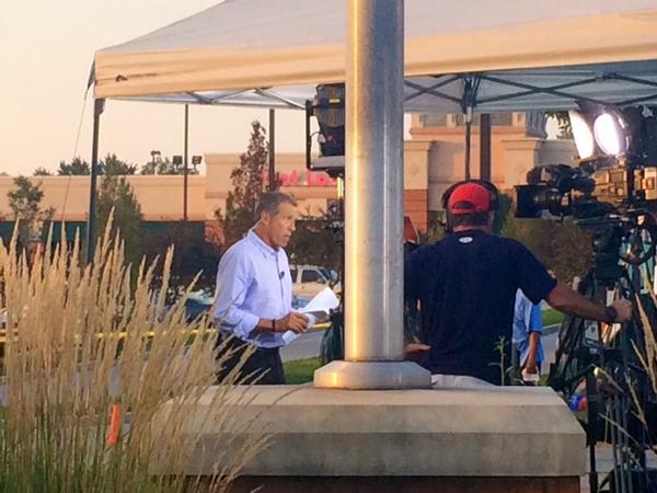 StymieWizard330's tweet image. "@AntonioFrench: Media area in #Ferguson http://t.co/lab3Up2pFV" #documentit #justiceformikebrown #equalityforall