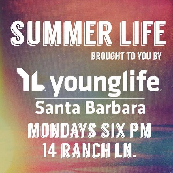 SBYoungLife's tweet photo. See you soon!! Summer Life!! Same place, same time! Call your leader quick for a ride!! ... http://t.co/sAbOmjhN5k http://t.co/wNZlujo4Tl