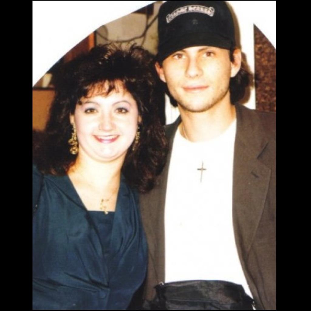 Happy Birthday Christian Slater!! Here we are at a play he directed. :-) 
