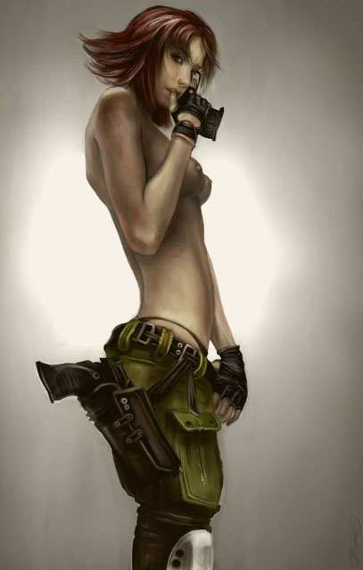 Varyag_Ericsson's tweet photo. Art by Denmark/Poland artist Nailone http://t.co/HEj20PL9p2 #Nailone #MGS #MetalGearSolid #MerylSilverburgh #Art http://t.co/hHD12aXDUK