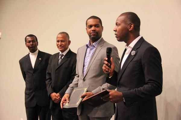 EmbassyOfHaiti's tweet photo. Haiti's Future Leaders Fellowship #HFLF Closing Ceremony in #Haiti . Congrats to the 2014 #AntenorFirmin class! http://t.co/U9eg6PpIWt