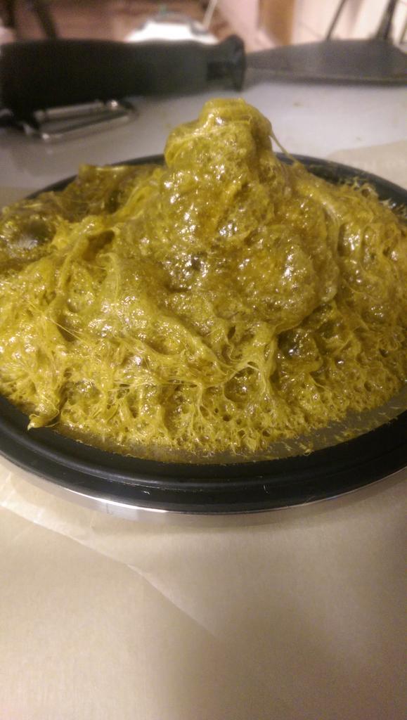 AbsoluteExtract's tweet image. Pre purge pile! Turns into glass!