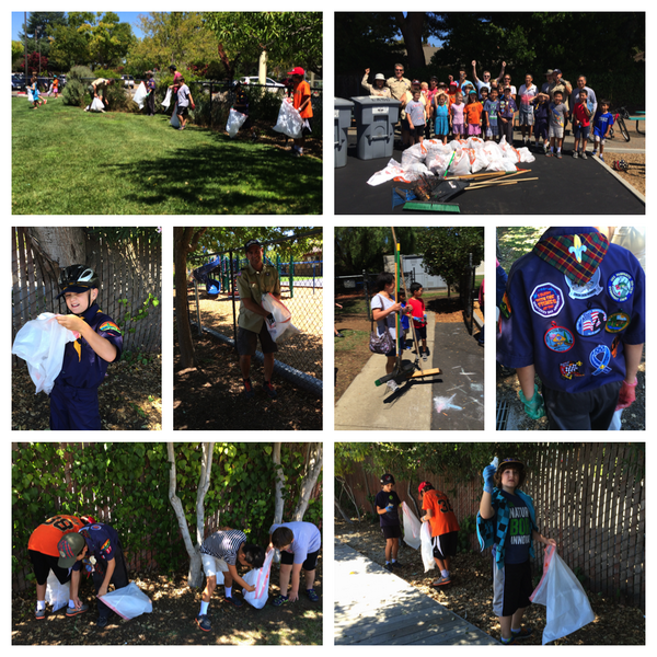 ClassB's tweet image. RT @AlmondEagles: Thank you Cub Scouts for cleaning up Almond’s campus on Sunday. Our school is now trash free!