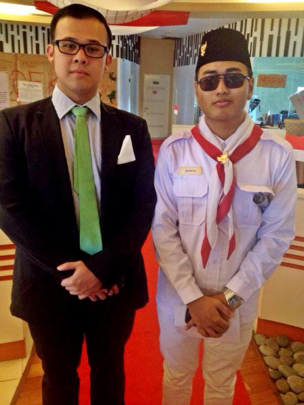 dianmariani's tweet photo. EPIC banget, ada Bapak Presiden & Wakil Presiden RI 1 : Bapak Soekarno & Hatta:) #FIND2014 @nutrifood http://t.co/G8ZVjiPc11