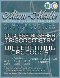 ustmathsoc's tweet image. Spread the news! :D #ALAMMATH #MathTutorials @USTAPSoc @TOMCATust @MediartrixUST @varsitarianust @varsitarianust