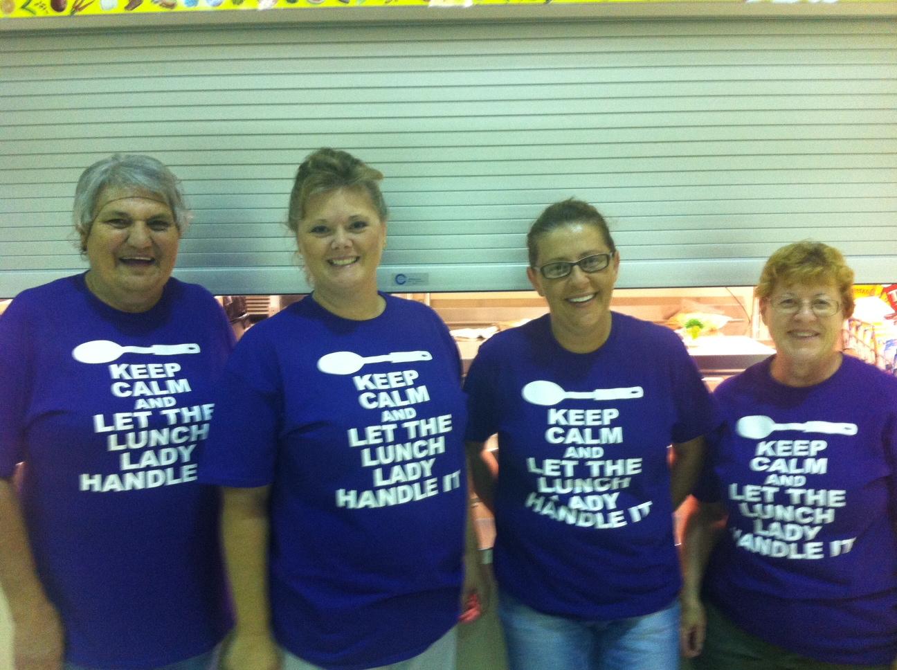Keep Calm And Let The Lunch Lady Handle It T-Shirt Keep Calm And Let The Lunch Lady Handle It T-Shirt